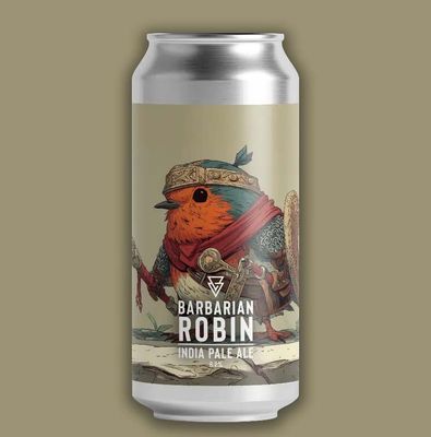 Azvex Barbarian Robin IPA Azvex Barbarian Robin IPA