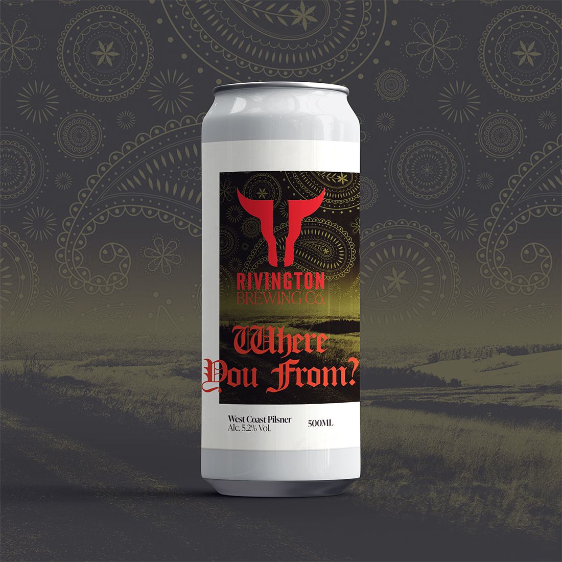 Rivington Where You From West Coast Pilsner Rivington Where You From West Coast Pilsner