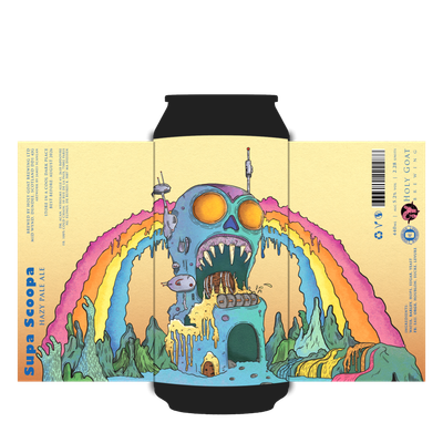 Holy Goat Supa Scoopa Hazy Pale Ale Holy Goat Supa Scoopa Hazy Pale Ale