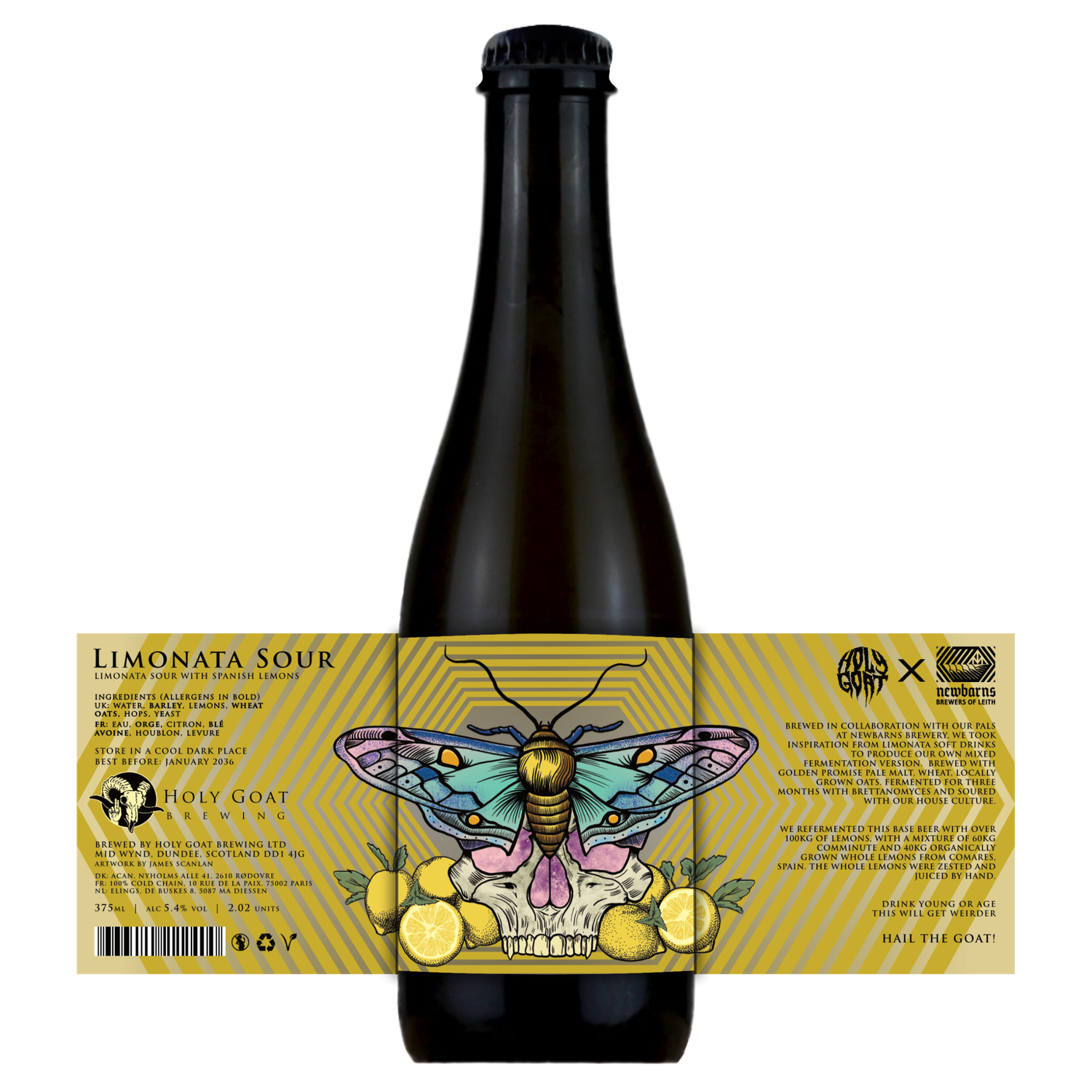 Holy Goat x Newbarns Limonata Sour Holy Goat x Newbarns Limonata Sour
