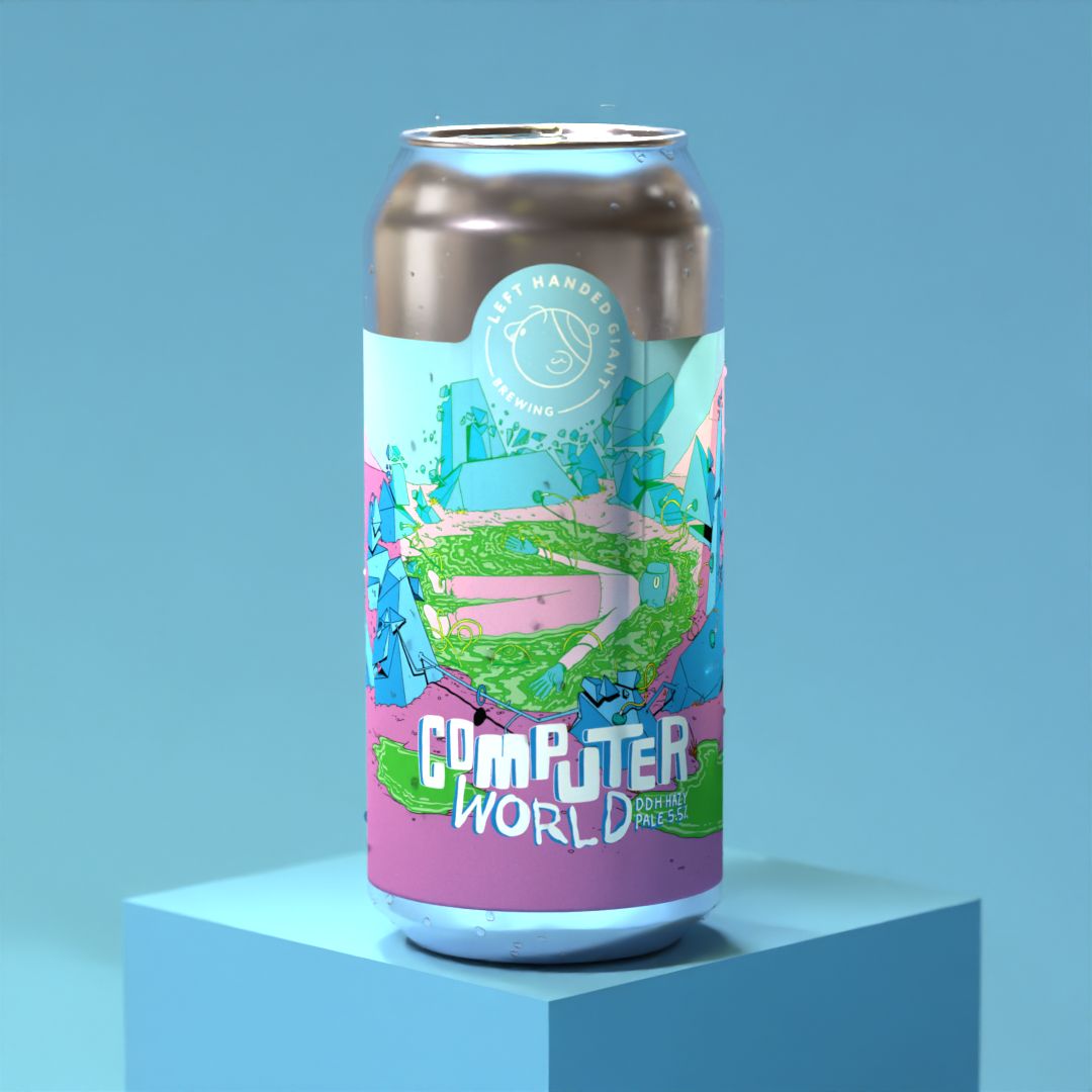 Left Handed Giant Computer World DDH Hazy Pale Ale Left Handed Giant Computer World DDH Hazy Pale Ale