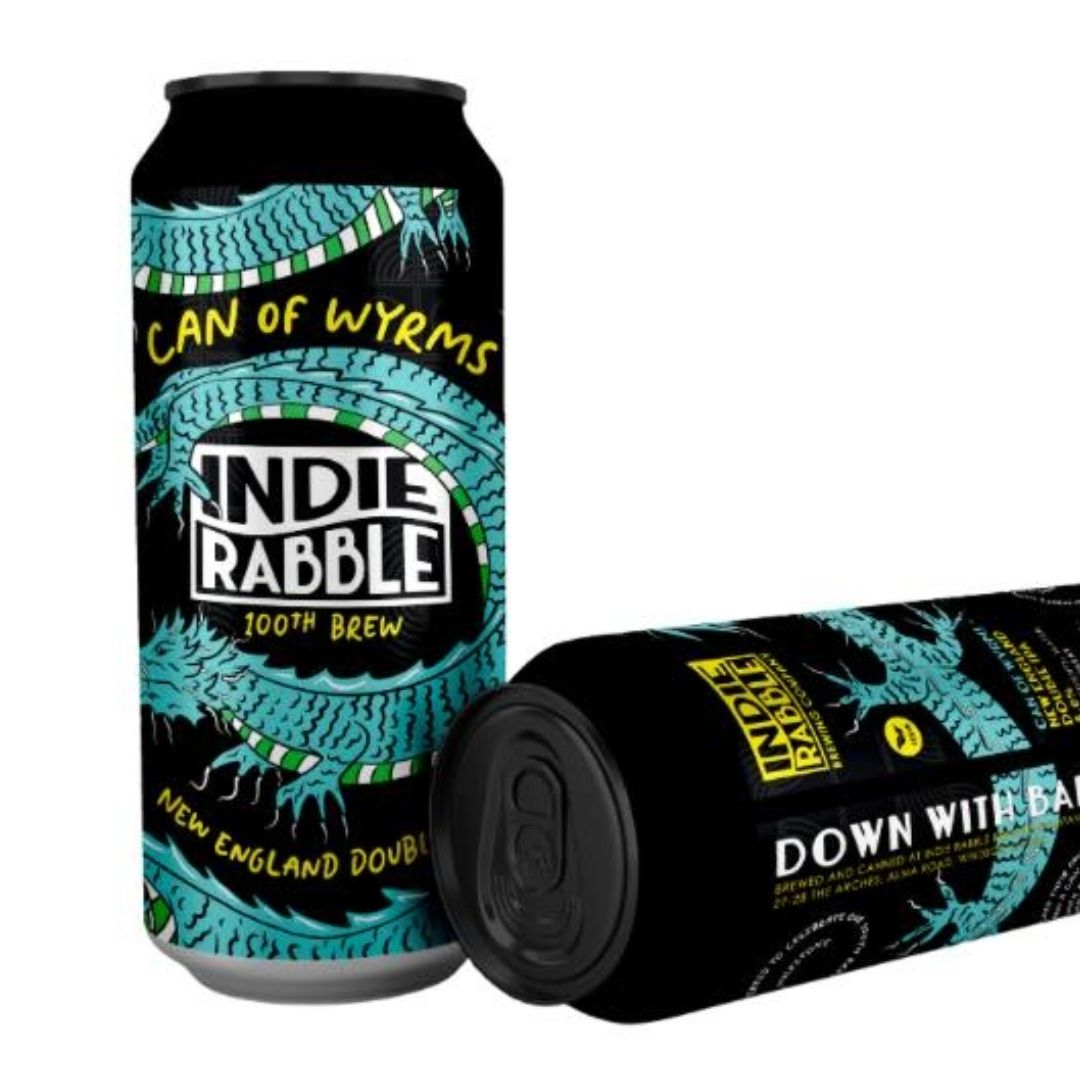 Indie Rabble Can of Wyrms DIPA Indie Rabble Can of Wyrms DIPA