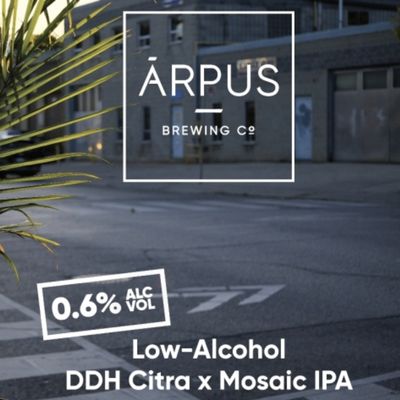 Arpus Low Alcohol DDH Citra x Mosaic IPA Arpus Low Alcohol DDH Citra x Mosaic IPA
