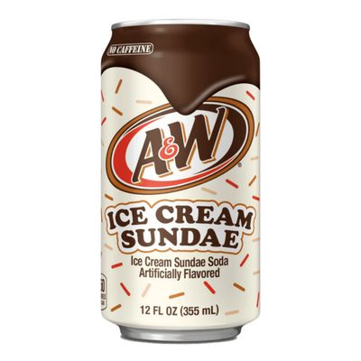 A & W Ice Cream Sundae Soda A & W Ice Cream Sundae Soda