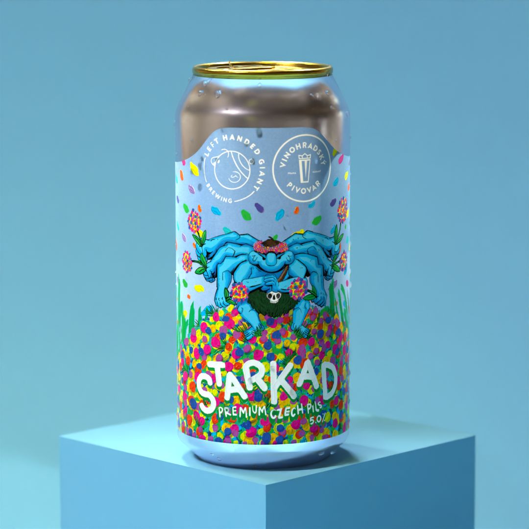 Left Handed Giant x Vinohradsky Starkad Premium Czech Pils