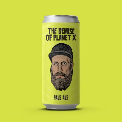 Ilkley x Sleaford Mods (YELLOW) The Demise of Planet X Pale Ale