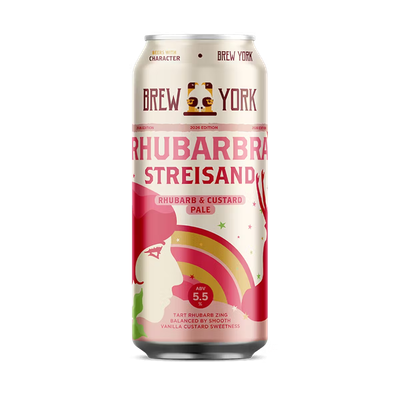 Brew York Rhubarbra Streisand 2026 Pale Ale Brew York Rhubarbra Streisand 2026 Pale Ale