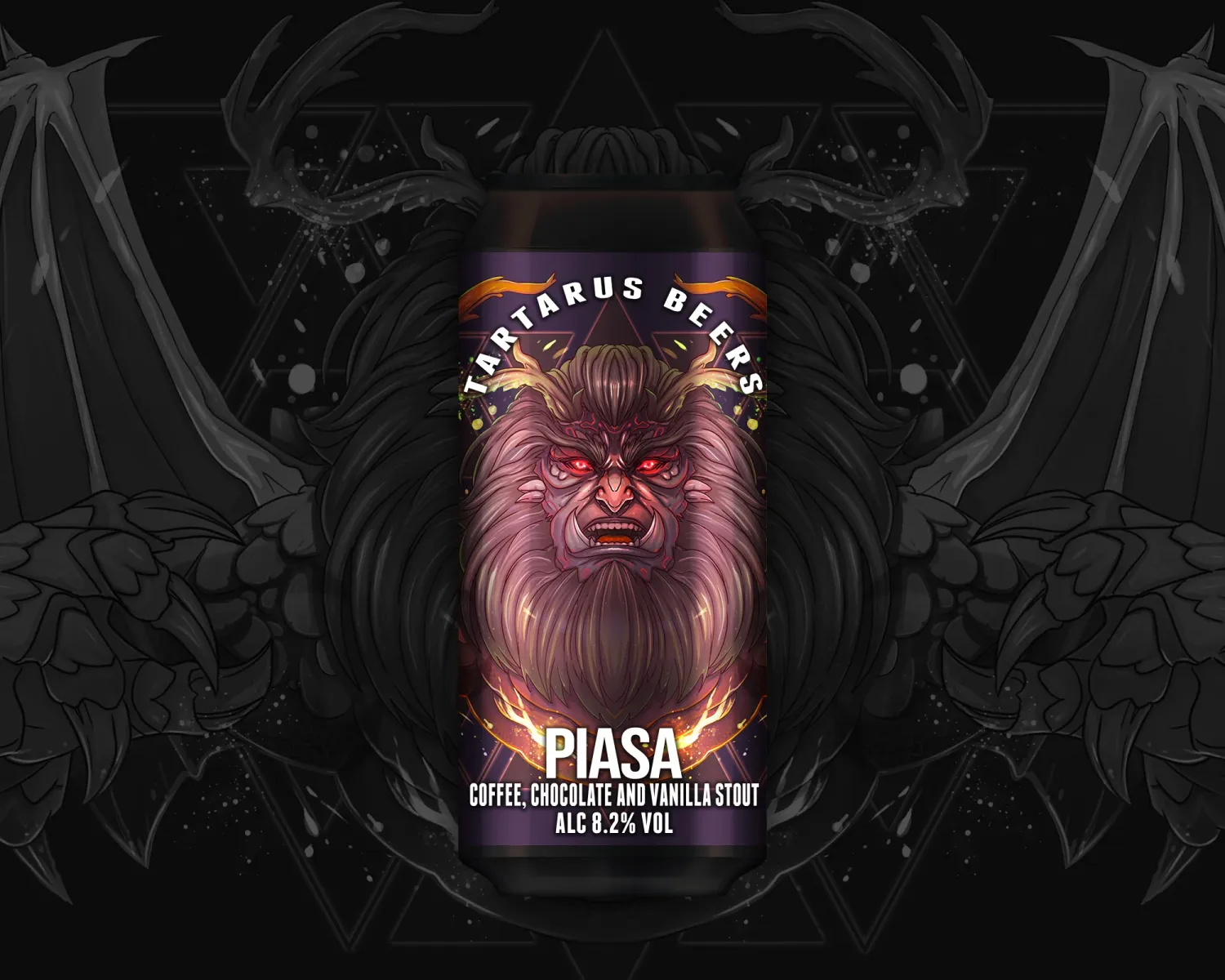 Tartarus Piasa Coffee Chocolate Vanilla Stout Tartarus Piasa Coffee Chocolate Vanilla Stout