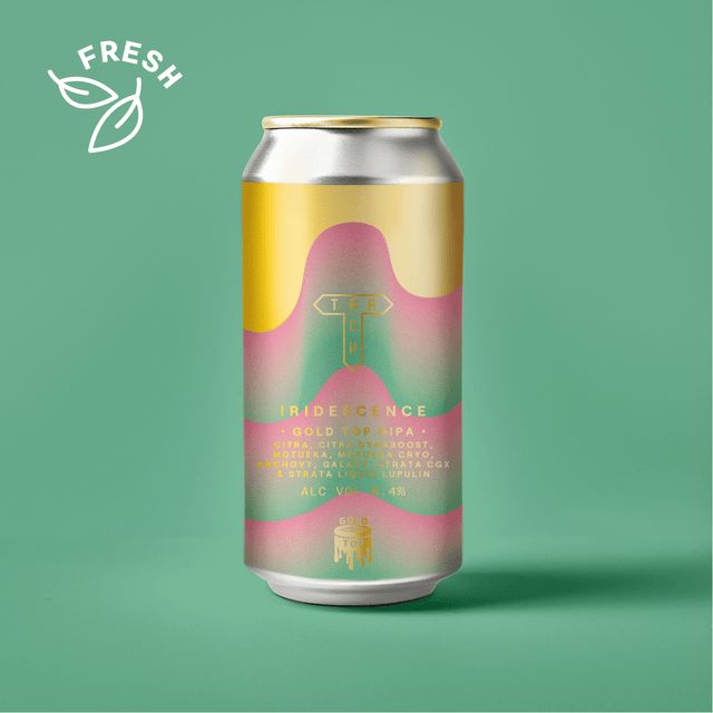 Track Iridescence Gold Top DIPA