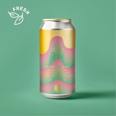 Track Iridescence Gold Top DIPA