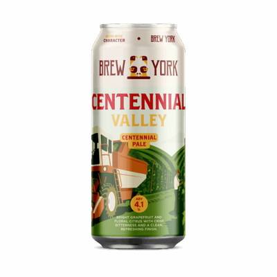 Brew York CENTENNIAL Valley Centennial Pale Ale