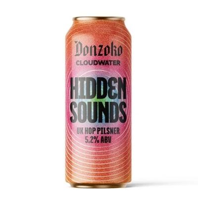 Donzoko x Cloudwater Hidden Sounds UK Hop Pilsner