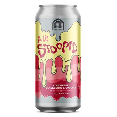 Vault City A Lil Stoopid Strawberry Blackberry Coconut Session Sour