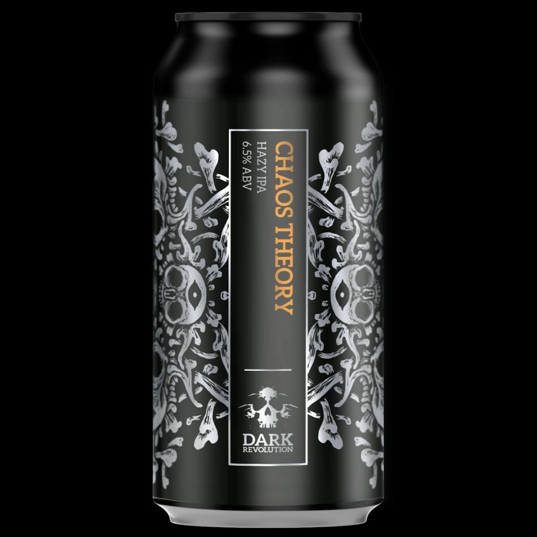 Dark Revolution Chaos Theory Hazy IPA Dark Revolution Chaos Theory Hazy IPA