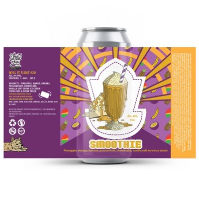 White Dog Will It Float #20 Smoothie Sour