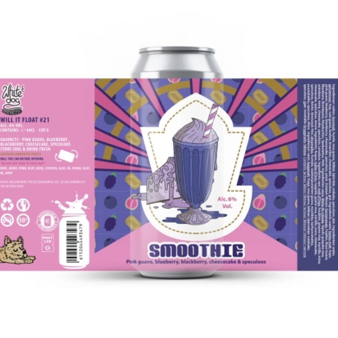 White Dog Will It Float #21 Smoothie Sour