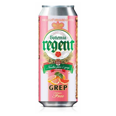 Bohemia Regent Grapefruit Alcohol Free Radler CAN Bohemia Regent Grapefruit Alcohol Free Radler CAN