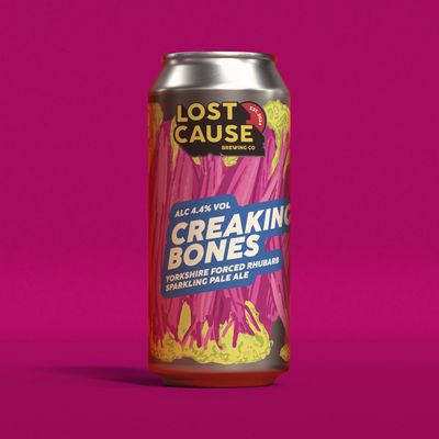 Lost Cause Creaking Bones Rhubarb Sparkling Pale Ale