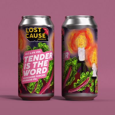 Lost Cause Tender Is The Word Yorkshire Forced Rhubarb IPA