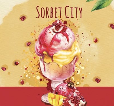 Alchemik Sorbet City Mango Pomegranate & Sumac Smoothie Sour Alchemik Sorbet City Mango Pomegranate & Sumac Smoothie Sour