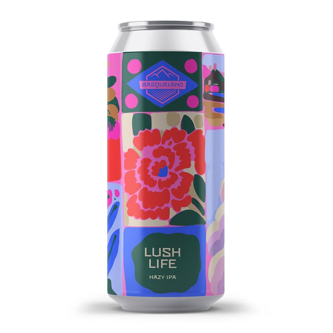 Basqueland Lush Life Hazy IPA Basqueland Lush Life Hazy IPA