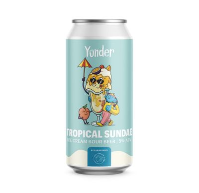 Yonder x Left Handed Giant Tropical Sundae Ice Cream Sour Yonder x Left Handed Giant Tropical Sundae Ice Cream Sour