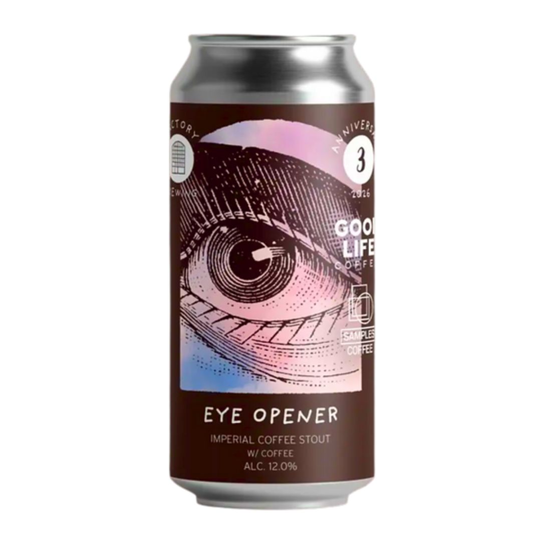Factory x Two Flints Eye Opener Imperial Stout Factory x Two Flints Eye Opener Imperial Stout