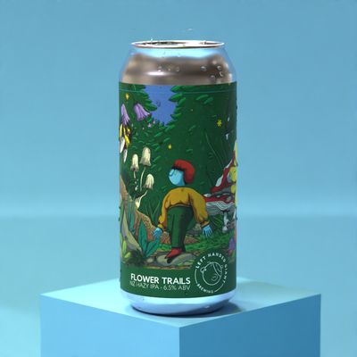 Left Handed Giant Flower Trails NZ Hazy IPA Left Handed Giant Flower Trails NZ Hazy IPA