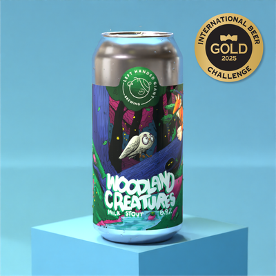 Left Handed Giant Woodland Creatures Milk Stout Left Handed Giant Woodland Creatures Milk Stout