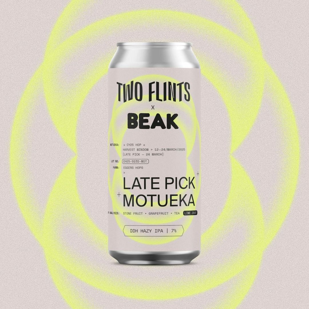 Two Flints x Beak LATE Pick Motueka DDH IPA