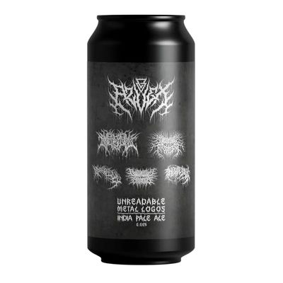 Azvex Unreadable Metal Logos IPA