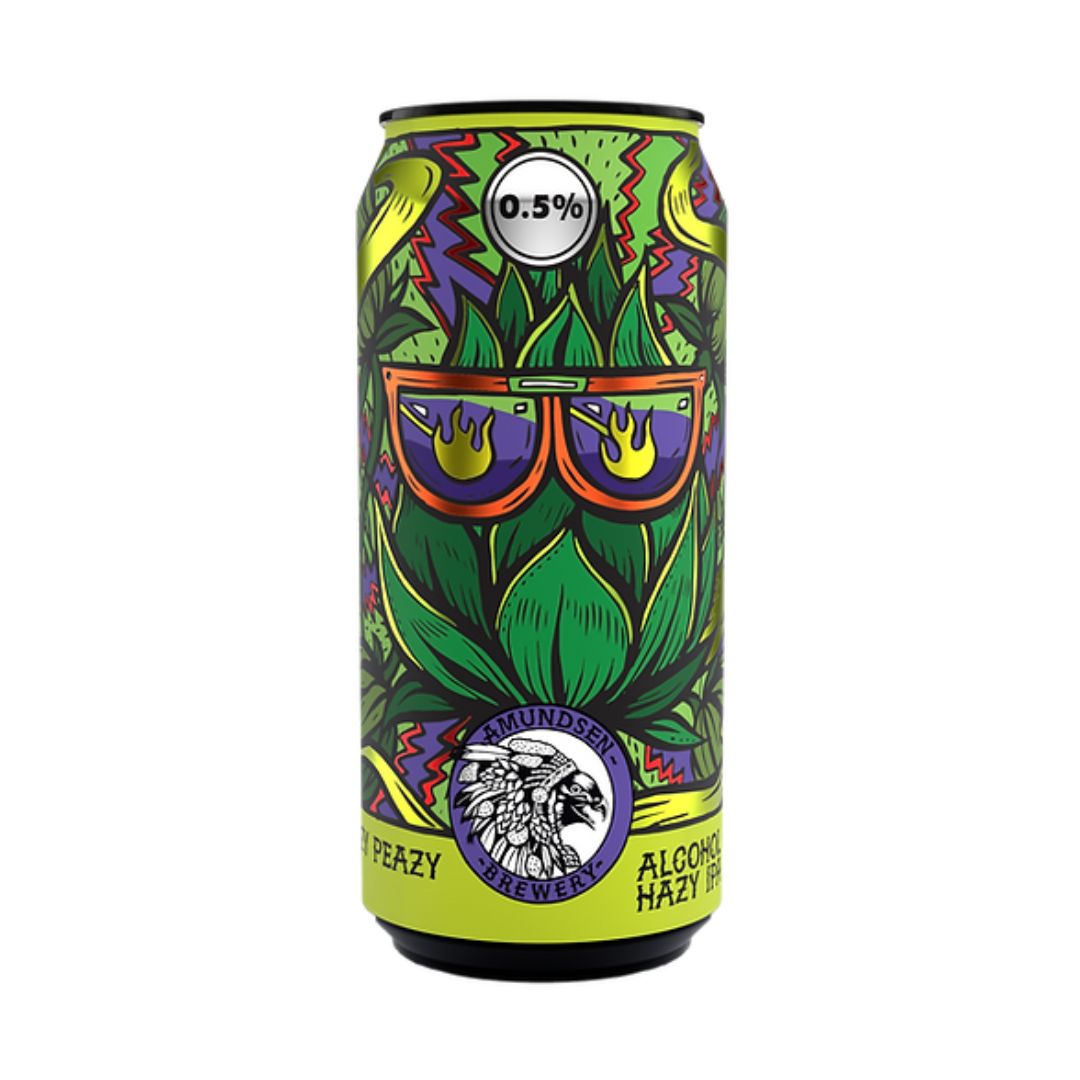 Amundsen Eazy Peazy Alcohol Free Hazy IPA