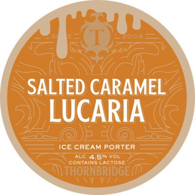 Thornbridge Salted Caramel Lucaria Ice Cream Porter