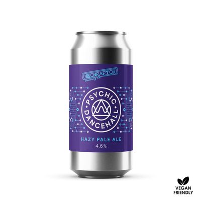 Neon Raptor Psychic Dancehall Hazy Pale Ale