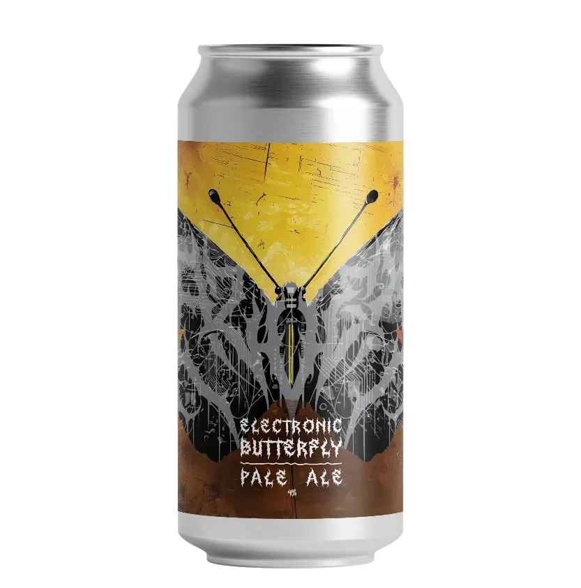 Azvex Metal Limited Edition Electronic Butterfly Pale Ale