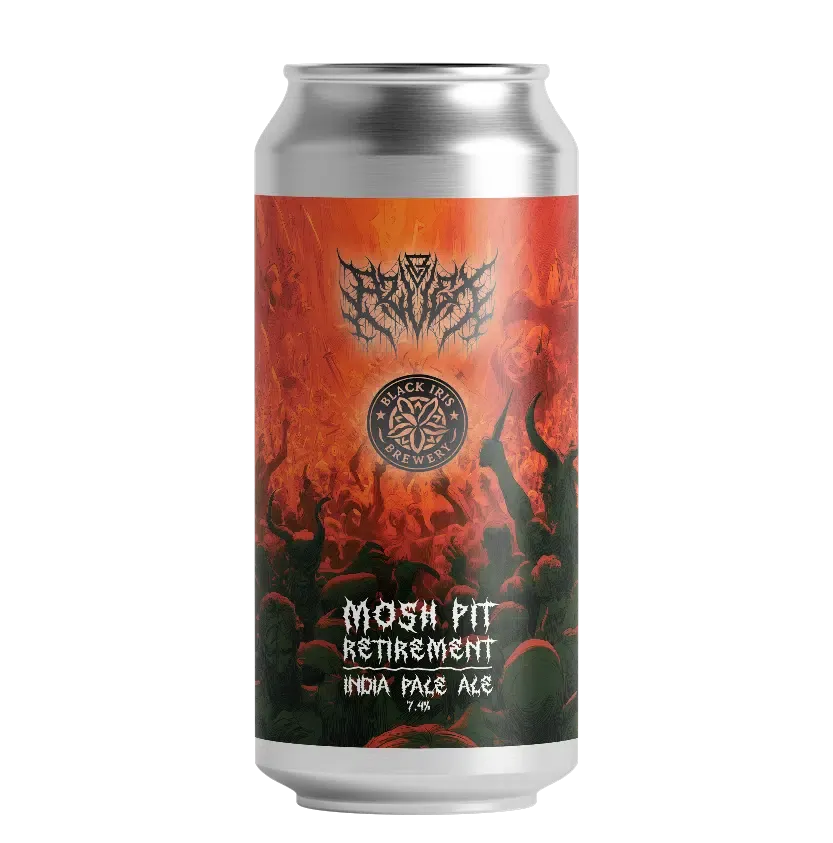 Azvex x Black Iris Mosh Pit Retirement IPA