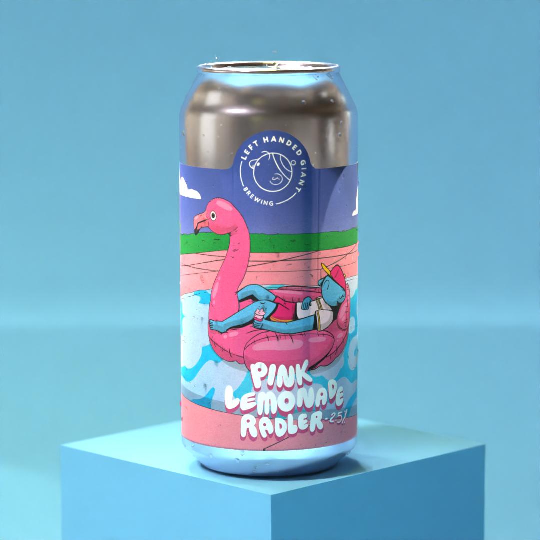 Left Handed Giant PINK Lemonade Radler Left Handed Giant PINK Lemonade Radler