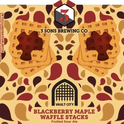 3 Sons x Vault City Blackberry Maple Waffle Stacks Fruited Sour