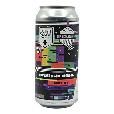 Outer Range x Basqueland Superdelic Signal Hazy IPA