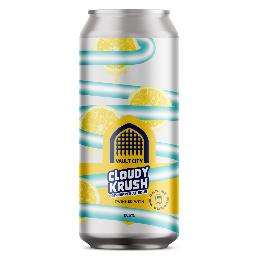 Vault City x We Can Be Friends Cloudy Krush DH Alcohol Free Sour