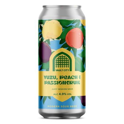 Vault City Yuzu Peach &amp; Passionfruit Sour