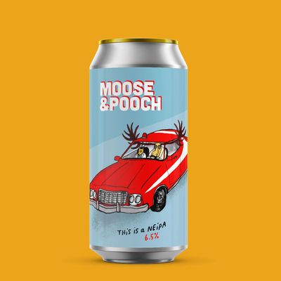 Pretty Decent Moose &amp; Pooch NE IPA