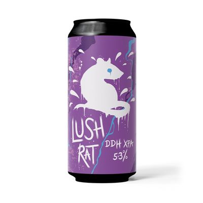 Rat Brewery Lush Rat DDH Extra Pale Ale Rat Brewery Lush Rat DDH Extra Pale Ale
