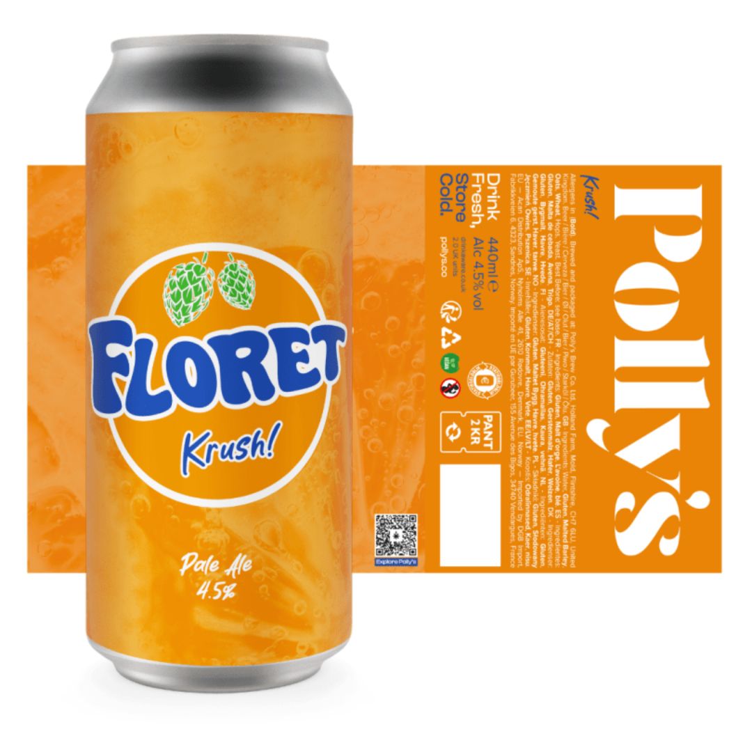 Polly's Floret Krush! Pale Ale Polly's Floret Krush! Pale Ale