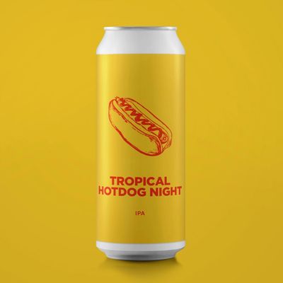 Pomona Island Tropical Hotdog Night IPA Pomona Island Tropical Hotdog Night IPA