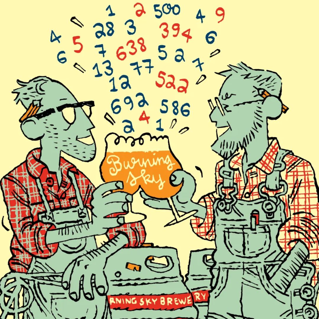 Burning Sky Numbers Pale Ale Burning Sky Numbers Pale Ale