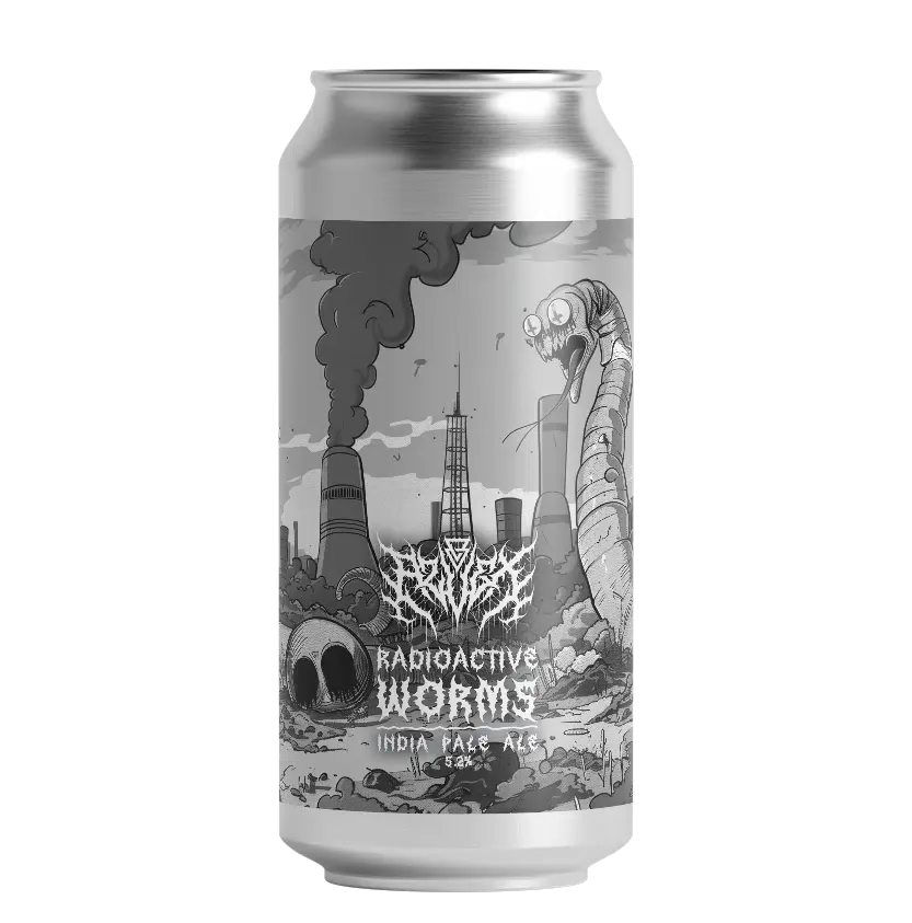 Azvex Metal Limited Edition Radioactive Worms IPA