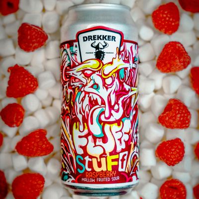 Drekker Fluff Stuff RASPBERRY Mallow Fruited Sour Drekker Fluff Stuff RASPBERRY Mallow Fruited Sour