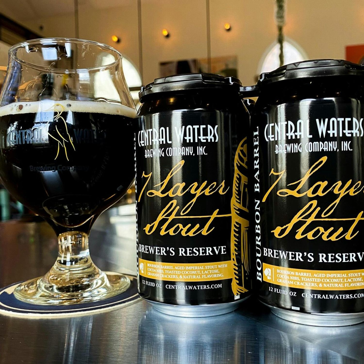 Central Waters Brewer's Reserve 7 Layer Stout BA Imperial Stout
