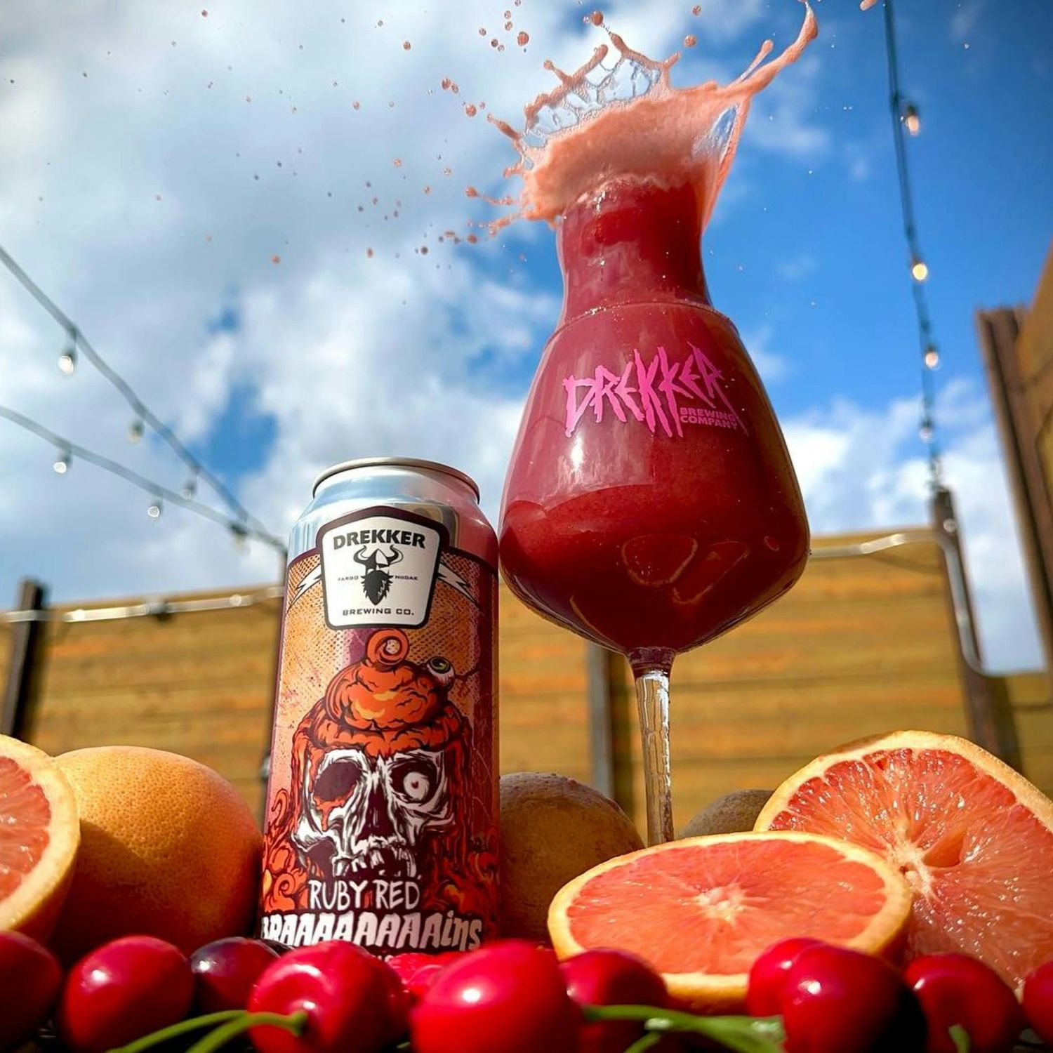 Drekker Ruby Red Braaaaaaaains Smoothie Sour